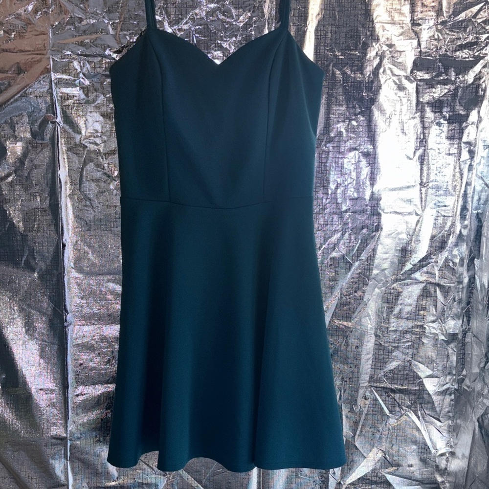 Elegant teal Dress